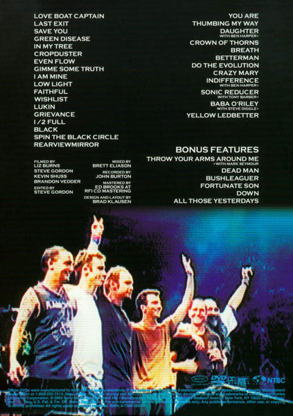 Pearl Jam : Live At The Garden (2xDVD-V, PAL)