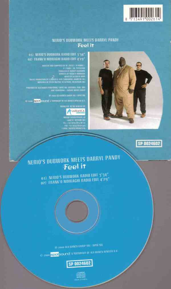 Nerio's Dubwork Meets Darryl Pandy : Feel It (CD, Single, Car)
