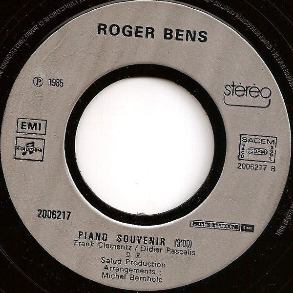 Roger Bens : Femme Dans Ses Rêves Aussi (7", Single)