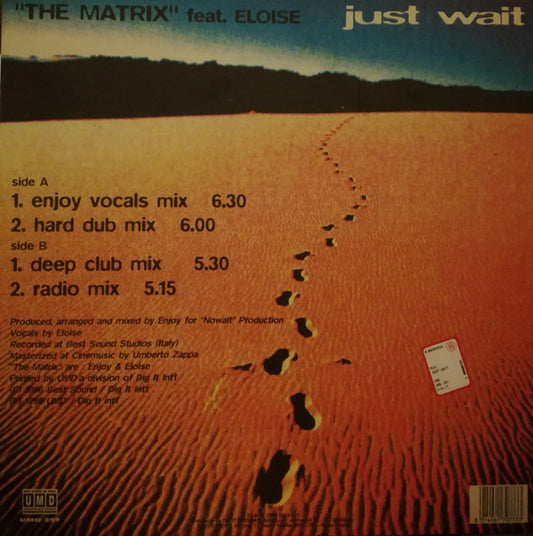"The Matrix" Feat. Eloise (3) : Just Wait (12")