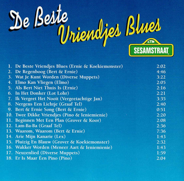 Sesamstraat : De Beste Vriendjes Blues (CD, Album, Comp)