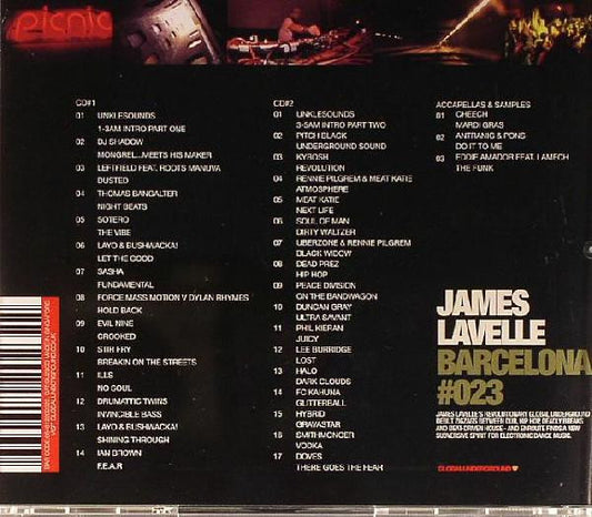 James Lavelle : Barcelona #023 (2xCD, Mixed)