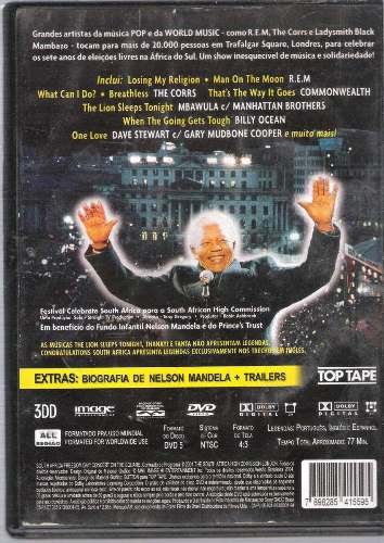 Various : South Africa Freedom Day - Concert On The Square (DVD, Comp)