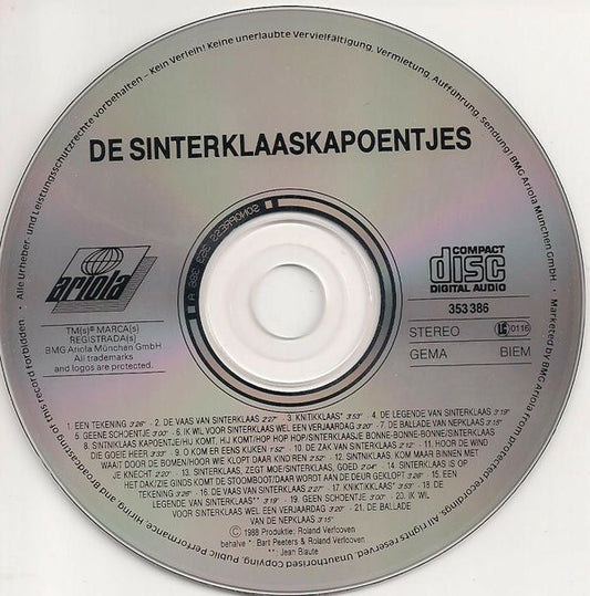 De Sinterklaas Kapoentjes : De Sinterklaaskapoentjes (CD, Album)
