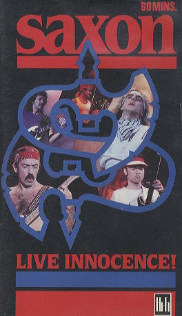 Saxon : Live Innocence! (VHS, PAL)
