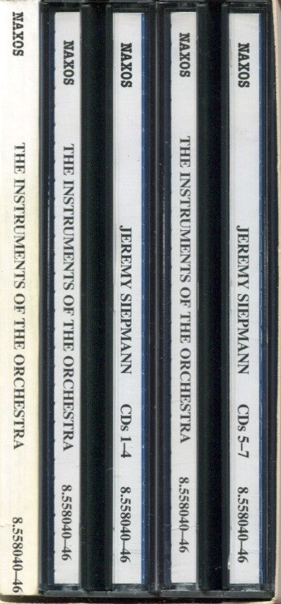 Jeremy Siepmann : The Instruments Of The Orchestra (7xCD + Box)