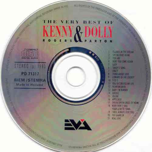 Kenny Rogers & Dolly Parton : The Very Best Of Kenny Rogers & Dolly Parton (CD, Comp, RE)