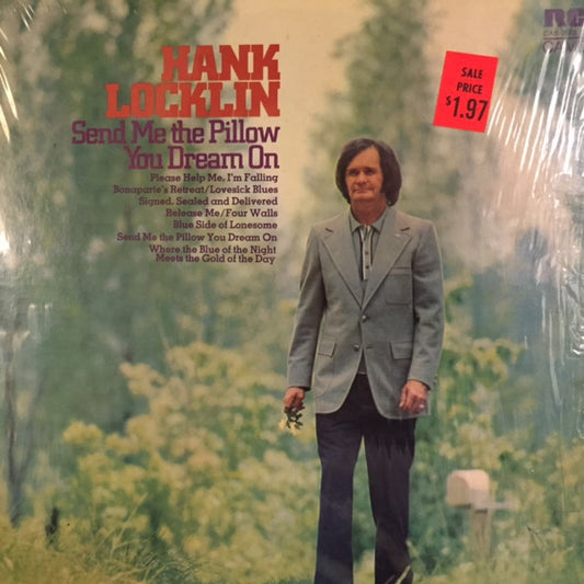 Hank Locklin : Send Me The Pillow You Dream On (LP, Album, Dyn)