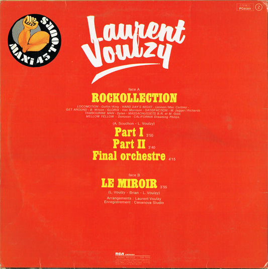 Laurent Voulzy : Rockollection (Version Integrale Club) (12", Maxi)