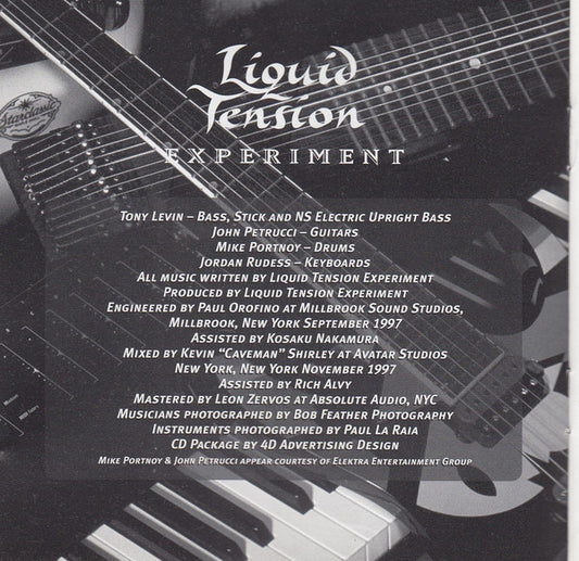 Liquid Tension Experiment : Liquid Tension Experiment (CD, Album)
