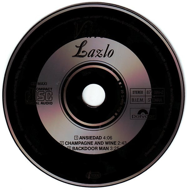 Viktor Lazlo : Ansiedad (CD, Maxi)