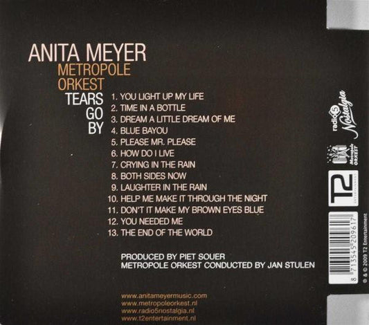 Anita Meyer With Metropole Orchestra : Tears Go By (CD, Album)
