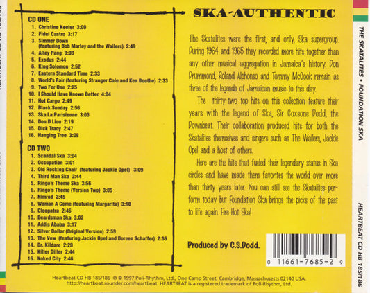 The Skatalites : Foundation Ska (2xCD, Comp, MP)