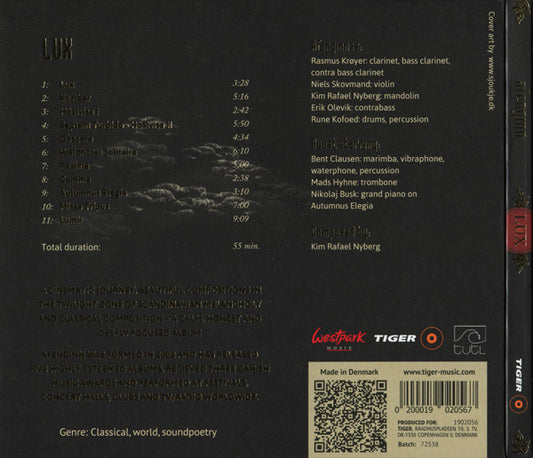 Afenginn : Lux (CD, Album)