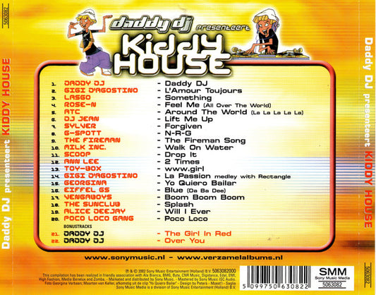 Daddy Dj : Kiddy House (CD, Comp, Mixed)