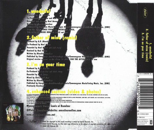 Everclear : Wonderful (CD, Single, Enh)