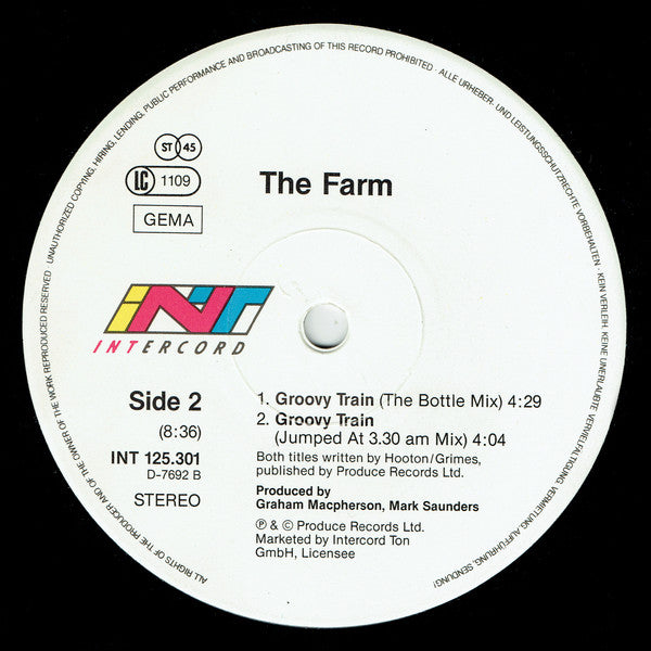 The Farm : Groovy Train (12")