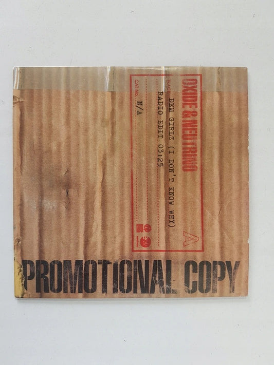 Oxide & Neutrino : Dem Girlz (I Don't Know Why) (CD, Maxi, Promo)