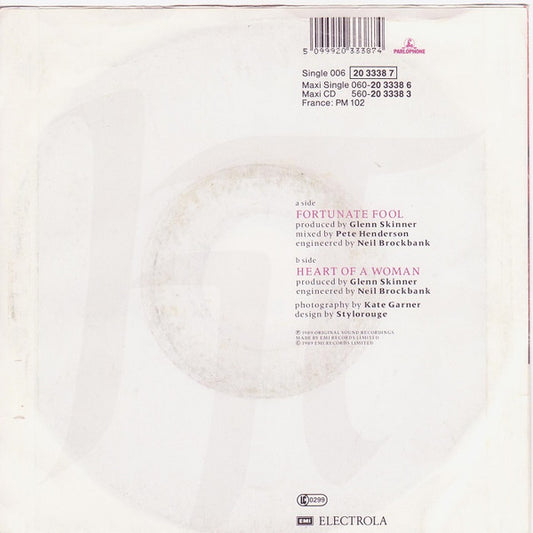 Helen Terry : Fortunate Fool (7")