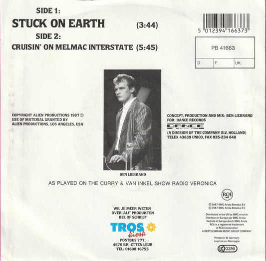 ALF (2) : Stuck On Earth (7", Single)