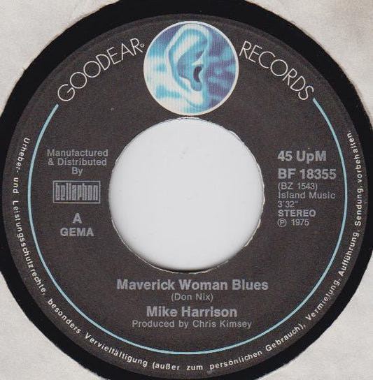 Mike Harrison (2) : Maverick Woman Blues (7")