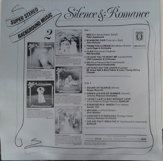 Various : Silence & Romance 2 (LP, Comp)