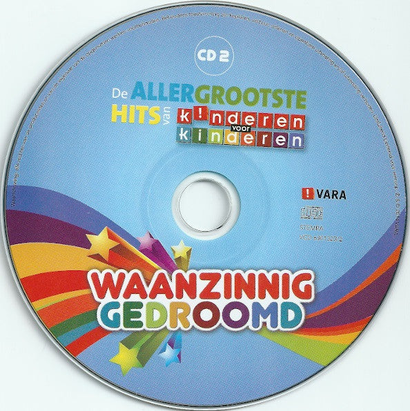 Kinderen voor Kinderen : Waanzinnig Gedroomd - De Allergrootste Hits Van Kinderen Voor Kinderen (2xCD, Comp)