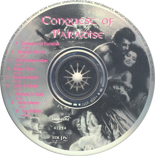 Silent Orchestra : Conquest Of Paradise (Soundtracks) (CD, Album)