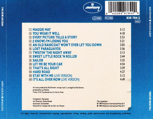 Rod Stewart : The Rock Album (CD, Album, Comp)