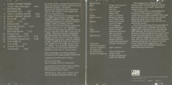 ABBA : Greatest Hits Vol. 2 (CD, Comp, Tar)