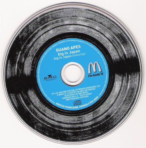 Guano Apes : Big In Japan (CD, Single, Promo)