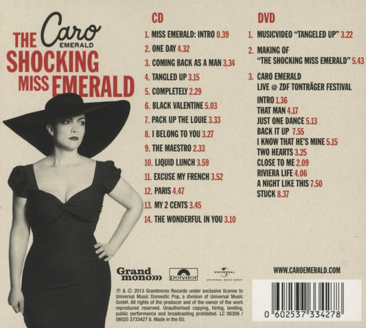 Caro Emerald : The Shocking Miss Emerald (CD, Album + DVD-V + Dlx)