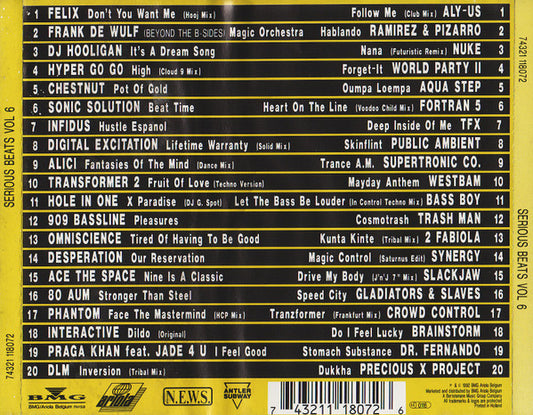 Various : Serious Beats Vol. 6 (2xCD, Comp)
