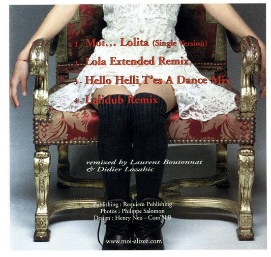 Alizée : Moi… Lolita (Remixes) (CD, Maxi)