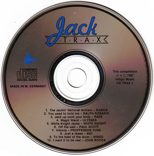 Various : Jack Trax (The First C.D.) (CD, Comp)