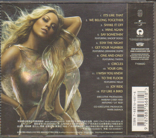 Mariah Carey : The Emancipation Of Mimi 我心无羁 (CD, Album)