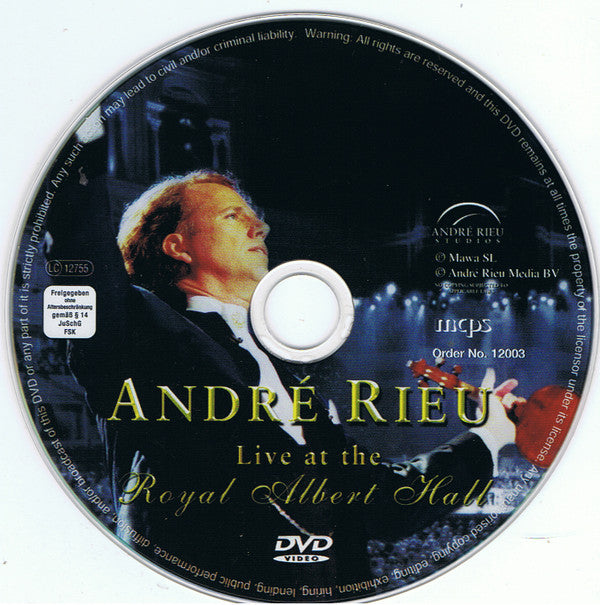 André Rieu : Live (3xDVD-V, PAL + Box, Comp)
