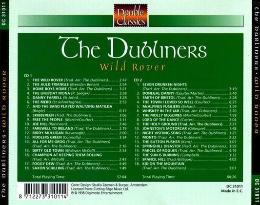 The Dubliners : Wild Rover (2xCD, Comp)