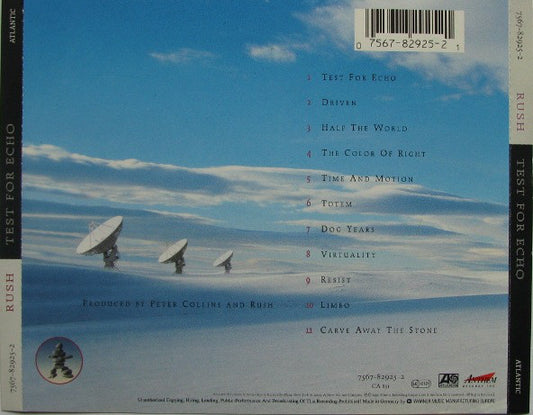 Rush : Test For Echo (CD, Album)