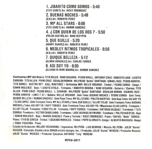 MP All Stars : Musical Productions All Stars (CD, Album)