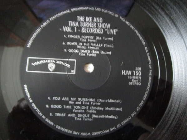 Ike & Tina Turner Revue : Vol.1 Recorded Live! (LP)