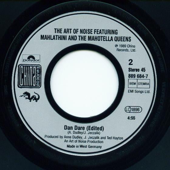 The Art Of Noise Featuring Mahlathini And The Mahotella Queens : Yebo! (7", Single)