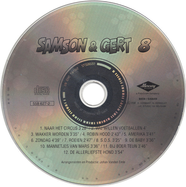 Samson & Gert : Samson & Gert 8 (CD, Album)