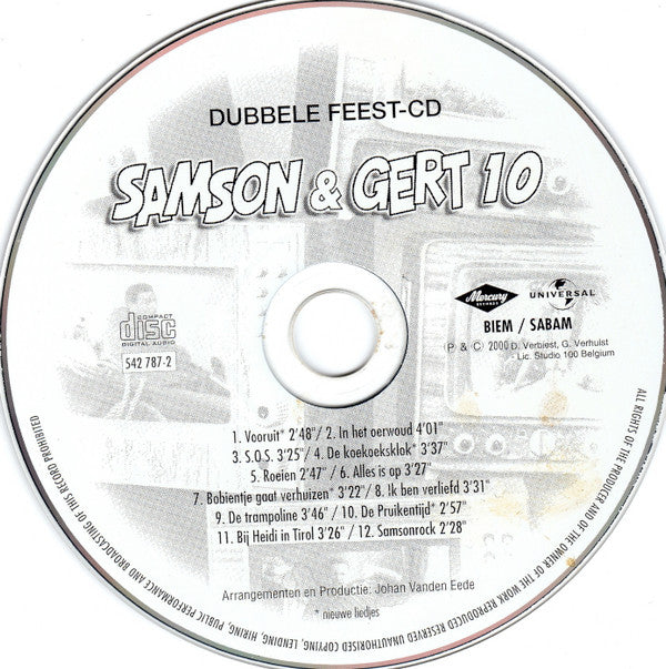 Samson & Gert : Samson & Gert 10 (2xCD, Album, Comp)
