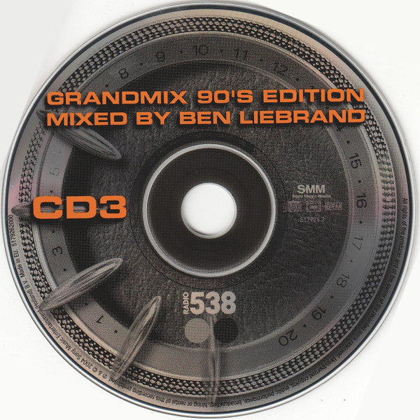 Ben Liebrand : Grandmix - The 90's Edition (3xCD, Mixed)