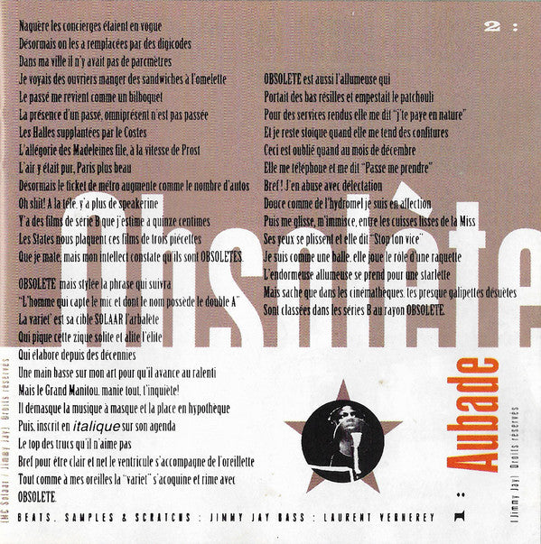MC Solaar : Prose Combat (CD, Album)