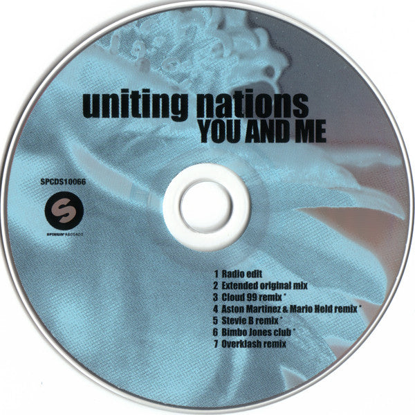 Uniting Nations : You And Me (CD, Single)