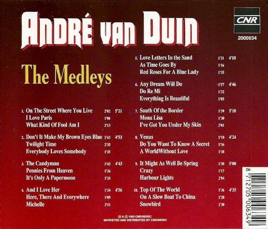 André van Duin : The Medleys (CD, Album)