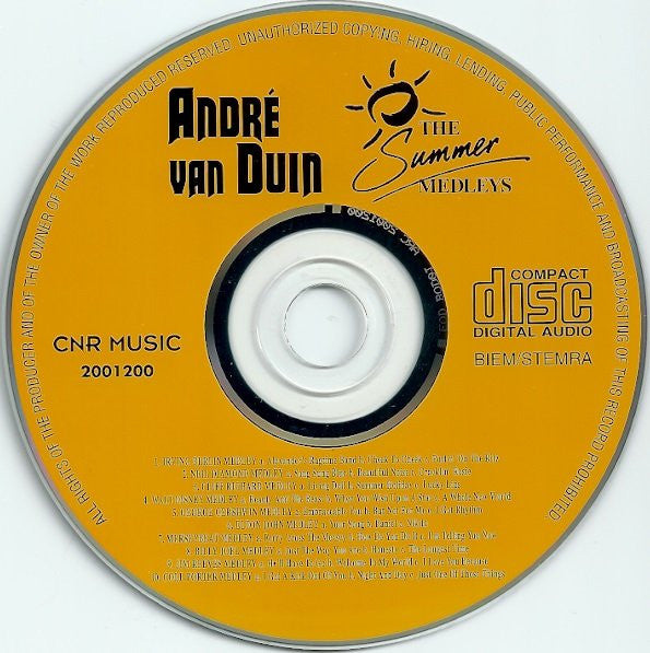 André van Duin : The Summer Medleys (CD, Album)