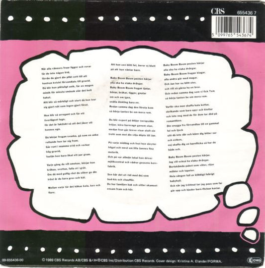 Magnus Uggla : Baby Boom (7")